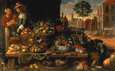 De Fruitkraam, ca. 1640 door Frans Snyders or Snijders